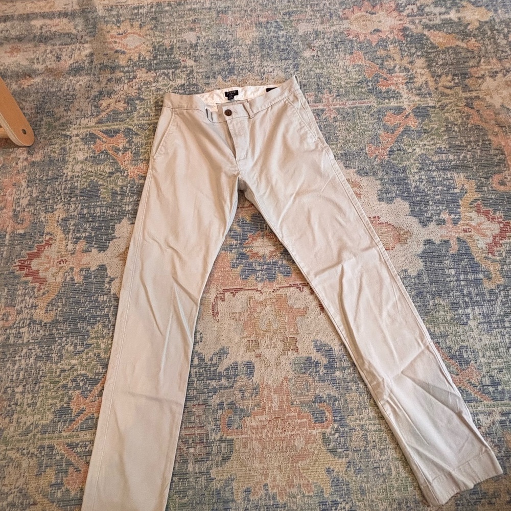 J. Crew Men's Light Tan Chinos